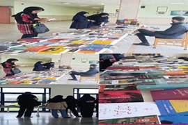 به مناسبت روز دانشجو نمایشگاه کتاب در دانشکده پرستاری و مامایی و پیراپزشکی شرق گیلان لنگرود برگزارشد.