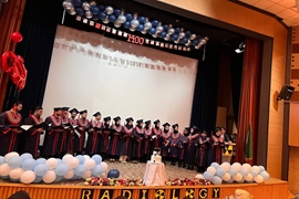 برگزاری مراسم بزرگداشت روز رادیولوژی و فارغ التحصیلی دانش آموختگان رشته رادیولوژی سال 1400